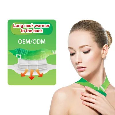 Latest Product Heated Neck Shoulder Warm Patch Private Label OEM Steam Self Heating Cervical Pain Relief Patch