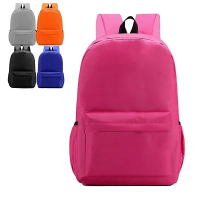 RTS School Backpack Bags Toddler Kids School Book Bags Backpack Solid Color Unisex Bookbag for Children Kids