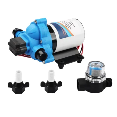 12V DC Water Pump for RV Marie Caravans Electric Diaphragm Pump High Pressure Pump Boat Marine Electric Submersible Bilge