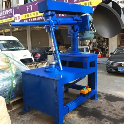 High-Efficiency Vertical Cookware External Surface Polishing Machine Robust Cookware Polishing Machine