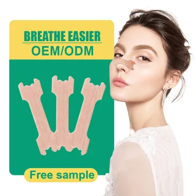 Nasal Strips Stop Snoring Smooth Breathing Customized Nose Bridge Strip Ithout Side Effects 2024 Latest Product