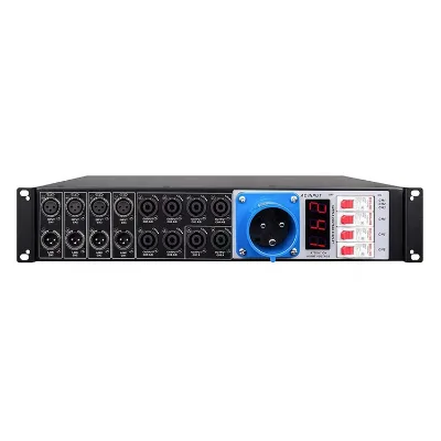 LAS4+8 Linear Array Power Sequencer Used in Public Broadcasting Sound Equipment Stage Sound Specialty