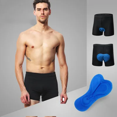 Comfort Plus Size Seamless Bike Shorts 3D Sponge Gel Pad Quick-Dry Anti-Chafing Unisex Cycling Underwear Custom Team