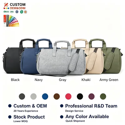 Thickened Dustproof Suit Bag Transparent Zipper Garment Cover With Hanger Hole for Business Travel Clothing Storage