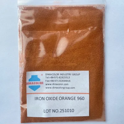 Iron Oxide Orange 960 - Bright Orange Pigment for Construction, Coatings and Plastics