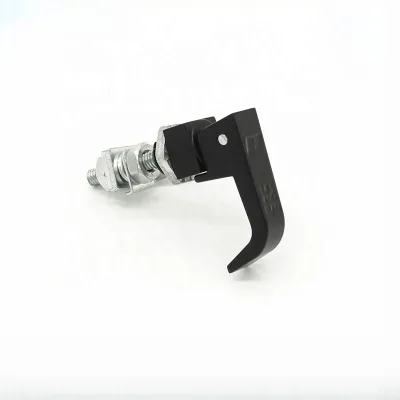 Haitan Lift Turn Latches Cylindrical Lock Zinc Alloy Black Powder Coating/Chrome Plating 50mm Backset for Mail/Post Boxes Panel