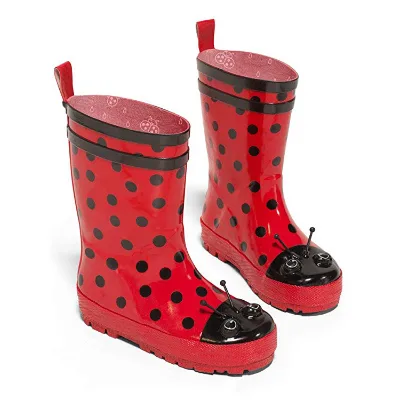 Rubber Outsole Material and Rubber Upper Material Custom Print Girls Like Kids Rain Boots for Sale