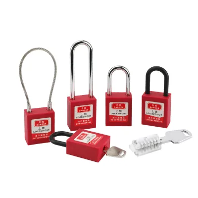 MINGJIANG G38S Safety Lockout Padlock and Keys in Bulk Safety LOTO Lock