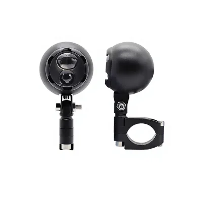 Alien Eye V23 Dual-Lens Motorcycle LED Spotlight Ultra-Bright Hi-Lo Beam All-in-One Two-Color Retrofit Headlight 60W 12V