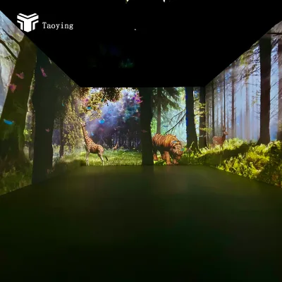 360 Dome Projection Theatre Interactive Projector 3D Holographic Laser Touch 3LCD DLP Wall Display Projection
