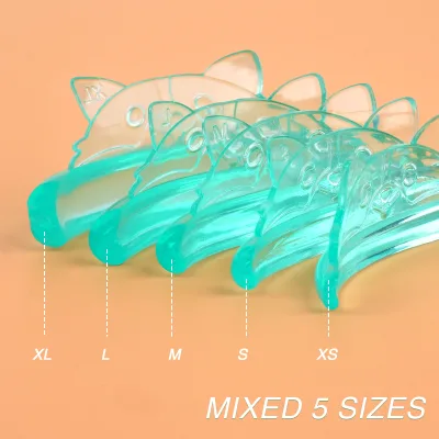 EMEDA Private Label Korean Sticky Silicone Lash Lift Pads Jelly Reusable Salon Lash Lift Rods Colorful Soft Eyelash Perm Shield