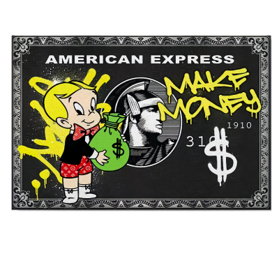 Dollar Painting Pictures Art Prints Graffiti Poster
