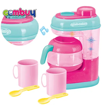 Happy House New Arrival Electric Light & Sound Pretend Play Kids Toy Plastic Coffee Making Machine