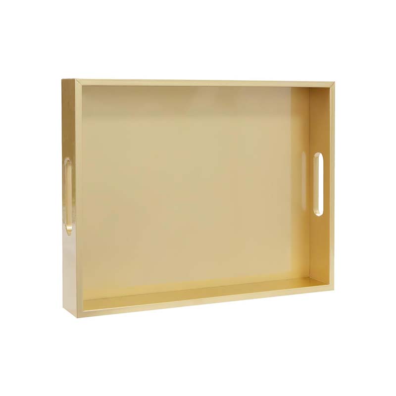 Wooden Square Trays Serving Nested Breakfast Tray Wood Crafts Trays for Party Serving