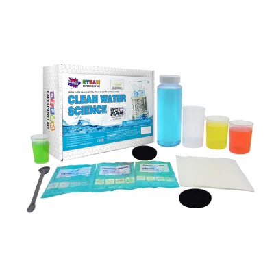 BIG BANG SCIENCE NEW STEM Kit for Kids Educational  Kits for Boys and Girl 8+DIY Clean Water Science Lab Kit Water Purification