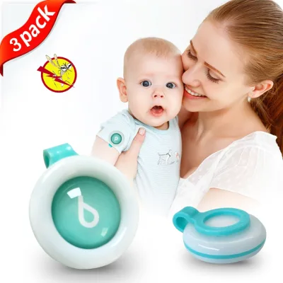 New Arrival Mosquito Repellent Bracelet Rechargeable Refillable Bite Away Anti Mosquitoes Clip Safe for Kids&adults
