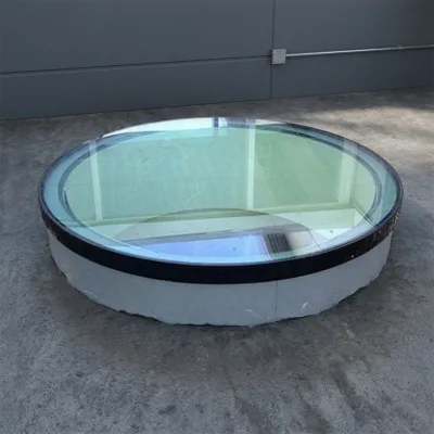 Aluminum Alloy Fixed Modern Circular Roof Skylight Window Energy Efficiency Heat Insulation NFRC Approved Construction Wholesale
