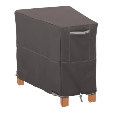 Wholesale Factory OEM ODM All Weather Oxford Fabric 12 Inch Patio Furniture Cover Wedge Accent Patio Outdoor Table Cover