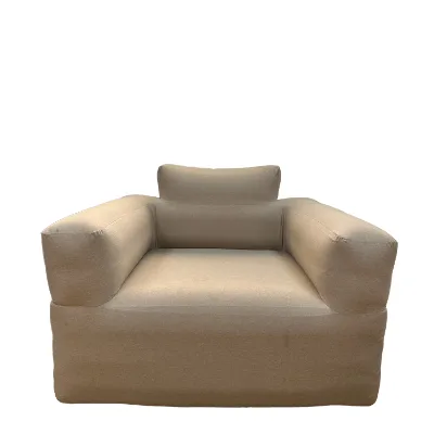 Advanced Material Pvc Garden Chair Inflatable Outdoor Lounger Fabric Cover Inflatable Sofa