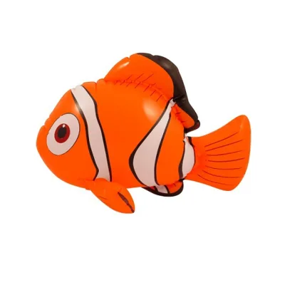 Wholesale Custom PVC Inflatable Ride-On Clown Fish Pool Float Toy EN71 CE ASTM Certified Customizable Size Color OEM/ODM Summer