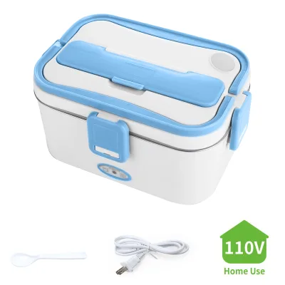 Electric Insulated Lunch Box Food Warmer Lunch Box 1.8l Electric Lunch Box 2 in 1, Electric Lunchbox