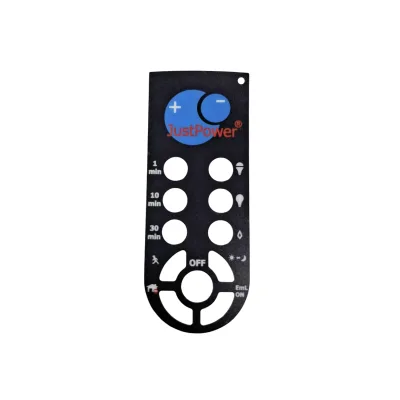 Membrane Switch Flat Push Button Keypad with Graphic Overlay Cover Stickers Model GR110 TW Origin