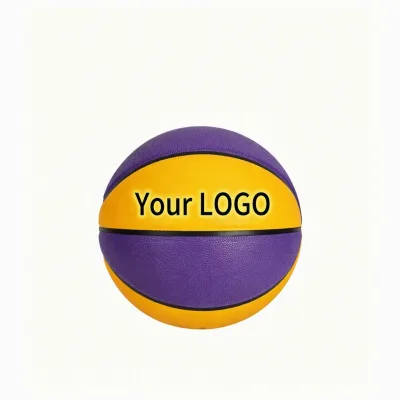 Children's Color Blocked Soft, Safe,environmentally Friendly Adhesive Basketball, Suitable for Indoor Training of Teenagers
