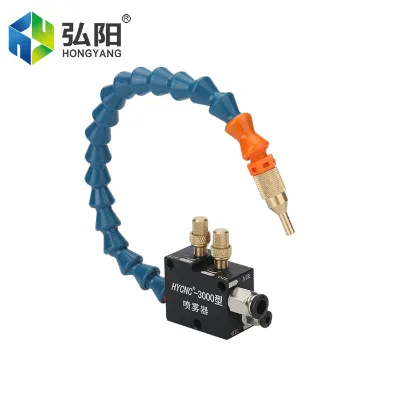 HYCNC 1/4 3/8 1/2 POM Material Y Fitting for Adjustable Flexible Coolant Pipe Hose