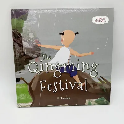 Custom Children Book Printing Hardcover Spot UV Offset Cardboard for Kids Publishers
