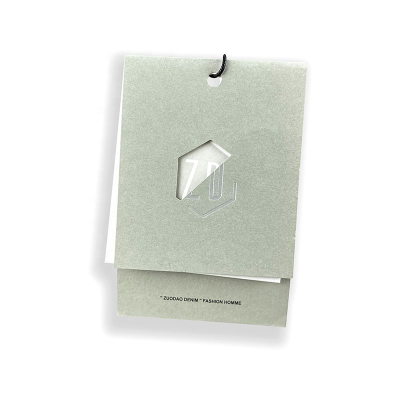 Custom logo Labels Clothing Tags Custom Price Tag hang Tags for Garment