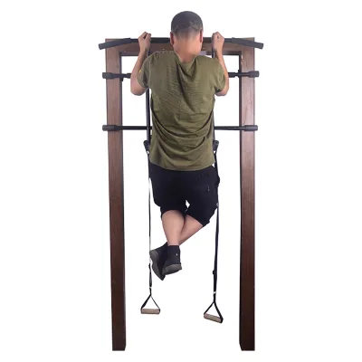 Multi-Function Door Mounted Horizontal Bars Pulling Straps Chin-Up Pull-Up Exercise Equipment