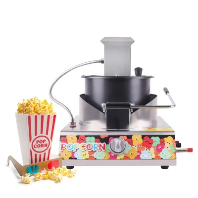 Commercial Electric Pop Corn Maker Commercial Popcorn Machine Warmer Price Gas Operate Popping Popcorn Making Machine