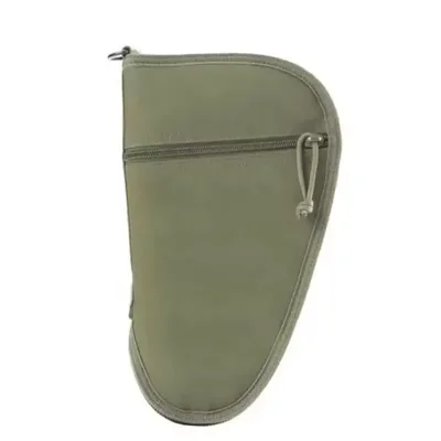 Single Padded Gun Bag Concealed Carry Compact Polyester Tactical Gun Pouch Soft Holster
