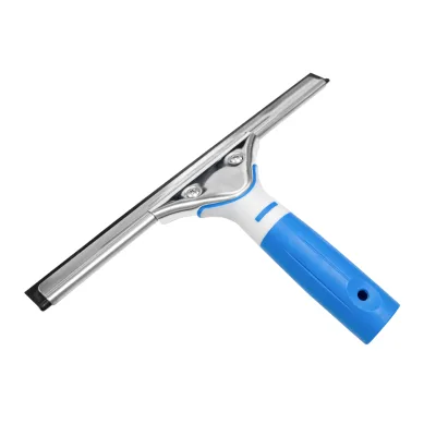 Flexible Window Squeegee Cleaner with Removable Washing Replacement and Rubber Window Wash Squeegee Cleaning Wiper