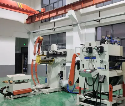 Automatic Decoiler and Straightener for Various Metal Thicknesses 6mm