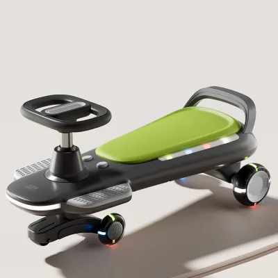 Wholesale kid Plastic Tricycle Triangular Structure Stable and Safe with Lighting Music Effects Balancing Vehicle Toy for 25-36m