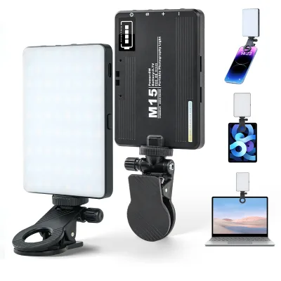 Mini Clip on Light Type-C Rechargeable Light Led Mobile Phone Selfie Fill Light for Smart Phone Tiktok Video Studio