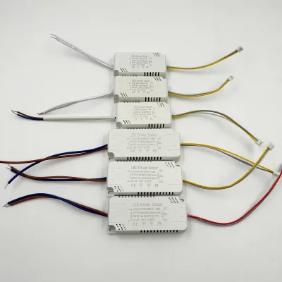3 Color LED Non-isolated Driver LED Driver No-Waterproof for 48W 80W 100W 120W COB LED Chip Lighting Transform