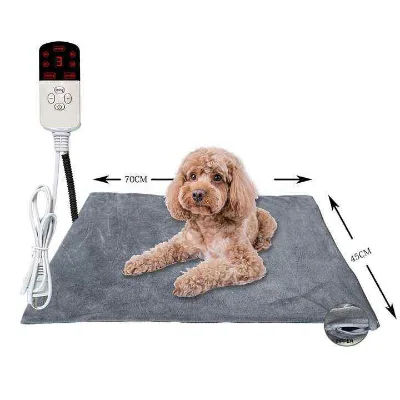 Pet Heating Pad Temperature Adjustable Bed Mat Dog Cat Heating Pad