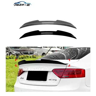 Carbon Black A5 PSM Spoiler ABS Rear Ducktail Spoiler for Audi A5 8T 4 Doors Sportback 2007-2016 Car Accessories