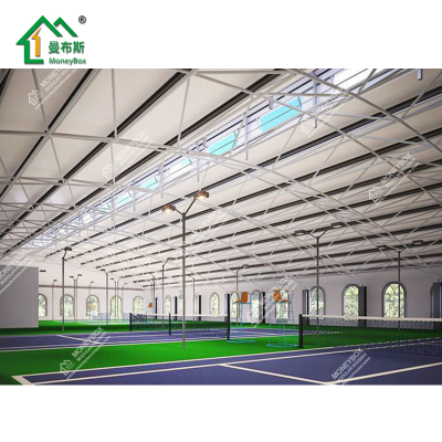 Steel Structure Projects Indoor Sport Prefabricated Stadium Manufacturer