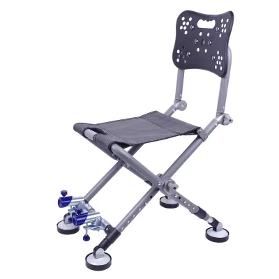 New Aluminum Alloy Folding Fishing Chair Floating Fishing Chair With Platform Fishing Chair
