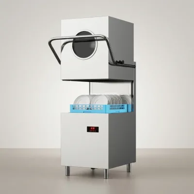 Commercial Dishwasher With 304 Stainless Steel 1.2mm Thick