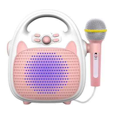 Children's Music Learning Singing Machine Mini Kids Karaoke Microphone Toy