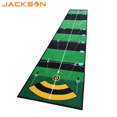Indoor Outdoor 3D Printed Nylon Turf Golf Driving Range Mat Free Customized Nitrile Rubber OEKO-TEX 100; BSCI; ISO9001/14001
