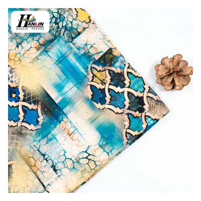 Rayon Fabric with Rhinestones Creative Textile for Boys Girls Dress Woven Technique