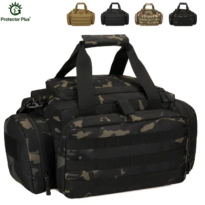 Protector Plus Wholesale Outdoor 600d Oxford Waterproof Hunting Gear Duffle Bag Large Tactical Camo Crossbody Bag