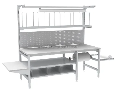 Detall China Merchandise High Quality Packing Table Workbench Design Adjustable Height