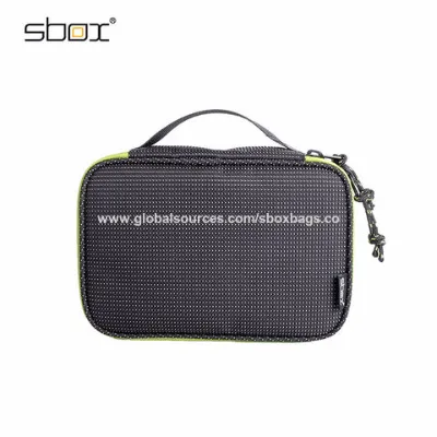 Multifunctional travel digital cable storage bag lightweight waterproof travel electronic accessories organizer pouch