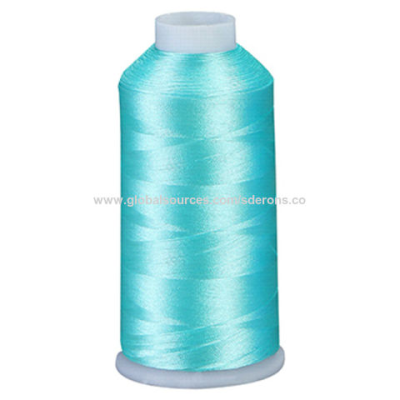 Rayon embroidery thread